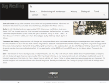 Tablet Screenshot of dagwestling.se